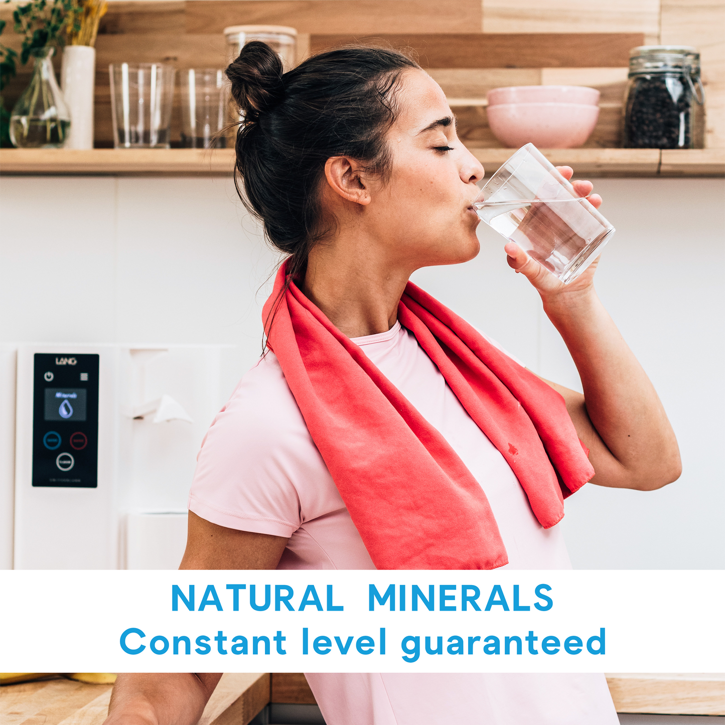 TheWell Starter Kit + 1 Glass Jar | Countertop Reverse Osmosis filter with Minerals